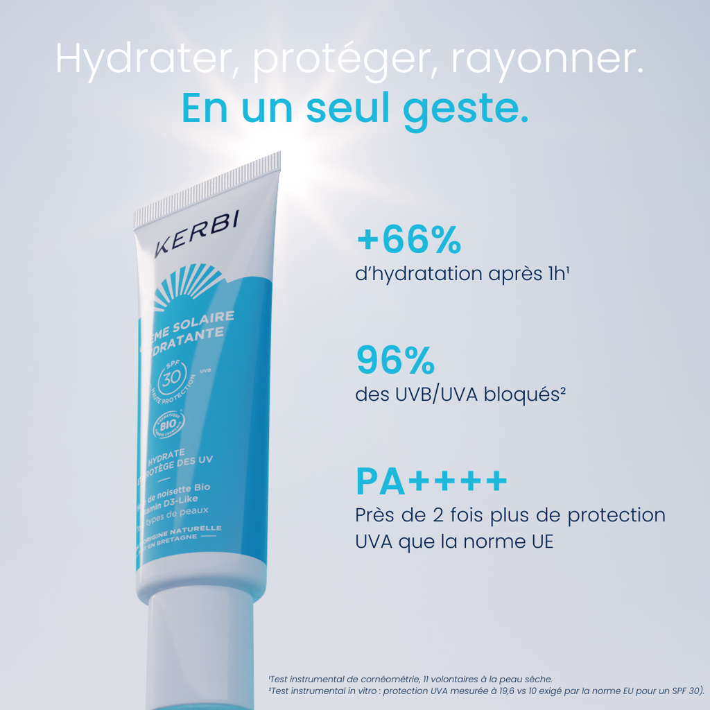 Crème Solaire Hydratante SPF30 - 40ml*