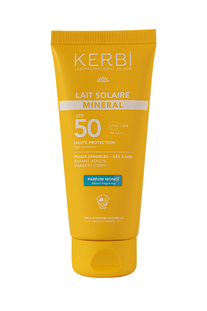 Lait solaire SPF50 - parfum 3ans 100g*