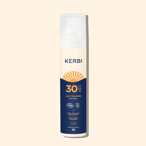 [KBLS30P] Lait Solaire bio SPF 30 Parfum - 100g*