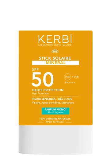 [KBSS50] Stick solaire Bio SPF50 15g*