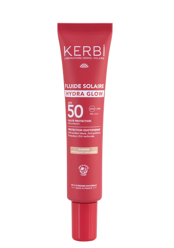 [1GFV50] Fluide solaire Glow visage SPF50 40ml